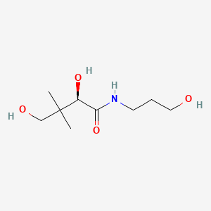 Estructura química 2D de Stamin-B5 (D-Panthenol)