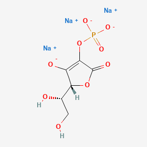 2D-Strukturformel von Stamin-C-50 (Sodium Ascorbyl Phosphate)