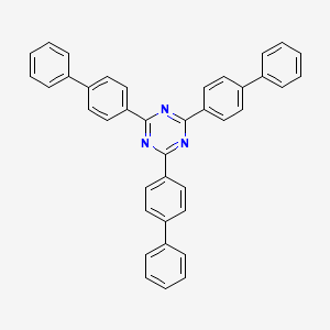 2D chemical structure of Sunbest-3BT (Tris-biphenyl Triazine)