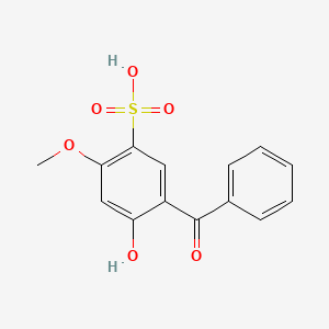 2D chemical structure of Sunbest-B4 (Benzophenone-4)