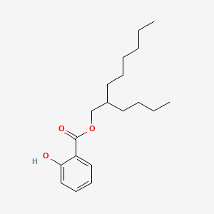 2D chemical structure of SunBoost-BOS (Butyl Octyl Salicylate)
