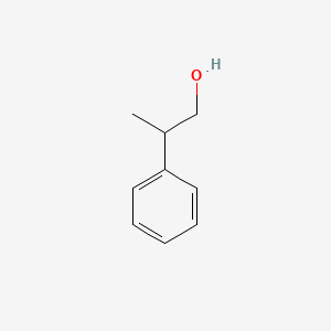 2D chemical structure of VinArom Garden Essence (Hydratropic Alcohol)