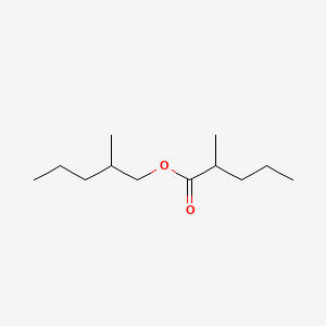 Estructura química 2D de VinArom Perfect Pear (Methylpentyl Methylvalerate)