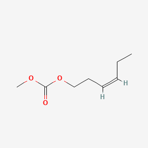 Estructura química 2D de VinArom Spring Bloom (Cis-3-Hexenyl Methyl Carbonate)