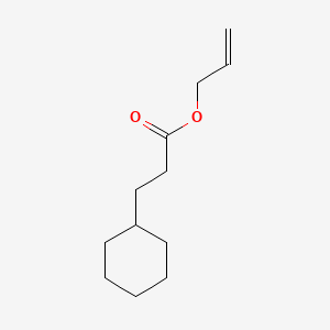 Estructura química 2D de VinArom Summer Cooler (Allyl Cyclohexyl Propionate)