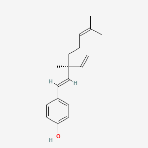 Estructura química 2D de VinCare BO+ (Bakuchiol)