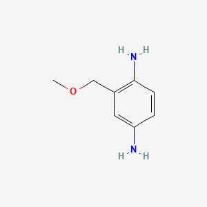 Estructura química 2D de VINCOL 2MPP HD (2-methoxymethyl-p-phenylenediamine)