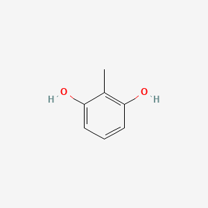 Estructura química 2D de VINCOL 2MR HD (2-methyl resorcinol)