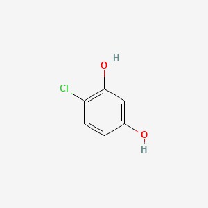 Estructura química 2D de VINCOL 4CLR HD (4-chlororesorcinol)