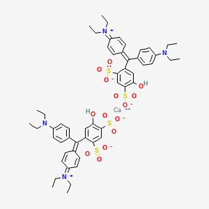 Estructura química 2D de VINCOL Aegean Blue CC (Patent Blue V)