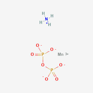 Estructura química 2D de VINCOL Blooming Lilac CP (Manganese Violet)