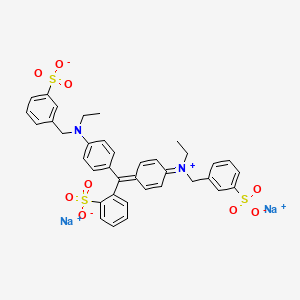Estructura química 2D de VINCOL Blue Brilliance CF (FD&C Blue 1)