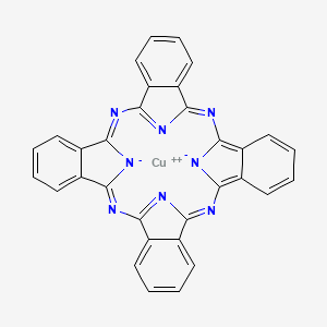 Estructura química 2D de VINCOL Lapis Lazuli CP (Pigment Blue 15:4)