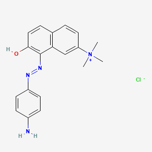 2D chemical structure of VINCOL Lux Brunette HC (Basic Brown 16)