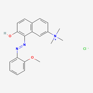 Estructura química 2D de VINCOL Merry Berry HC (Basic Red 76)