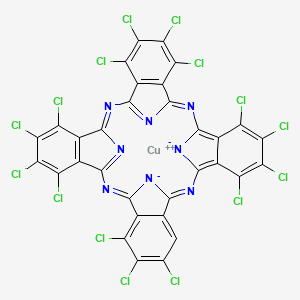 Estructura química 2D de VINCOL Rainforest CP (CI74260)