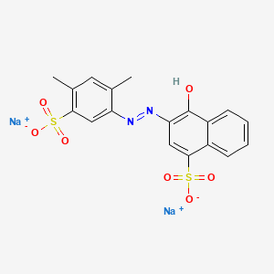 Structure chimique 2D de VINCOL Red Chilli CF (FD&C Red 4)