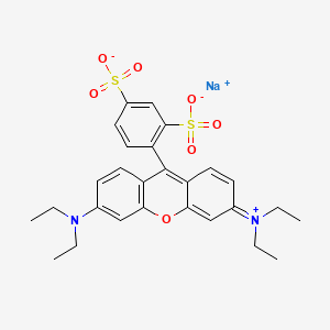 Estructura química 2D de VINCOL Red Punch CA (Acid Red 52)