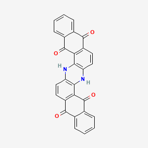 Estructura química 2D de VINCOL Royal Navy CP (Pigment Blue 60)