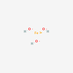 2D chemical structure of VINCOL Rustic Brass BA (Iron Oxide Yellow, Avocado Oil)