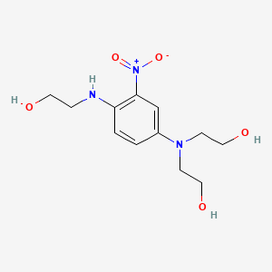Estructura química 2D de VINCOL Sapphire HC (HC Blue 2)