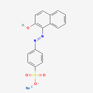 2D chemical structure of VINCOL Tangerine Delight CC (D&C Orange 4)