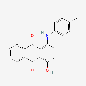 2D chemical structure of VINCOL Vibrant Mauve OS (D&C Violet 2)