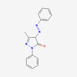 Estructura química 2D de VINCOL Yellow Zucchini CC (CI 12700)