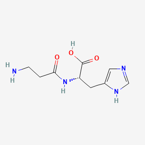 Estructura química 2D de VinPep-CAR (Carnosine)