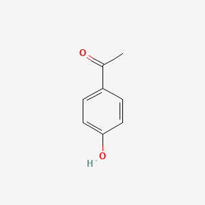 Estructura química 2D de VinShield-HAP (Hydroxyacetophenone)