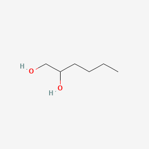 Estructura química 2D de VinShield-HD Eco (1,2-Hexanediol Natural)